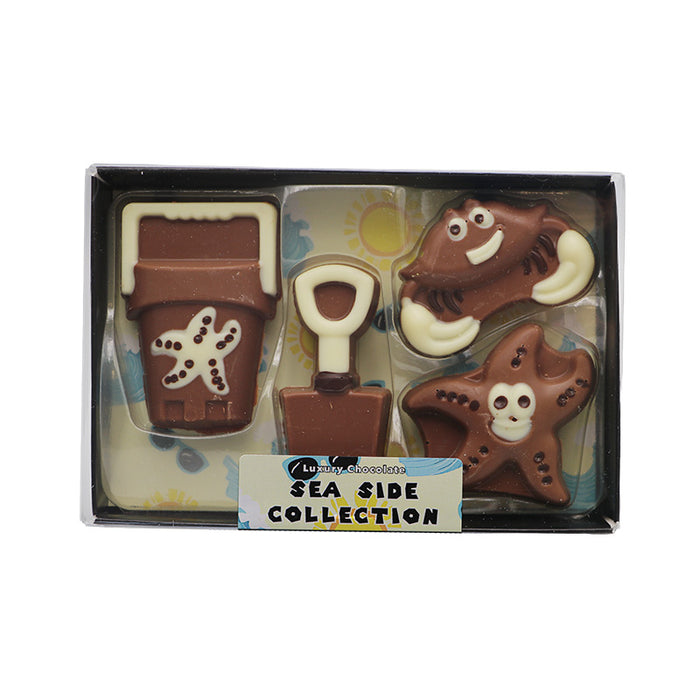 Welsh Chocolate Decorated Seaside Kit