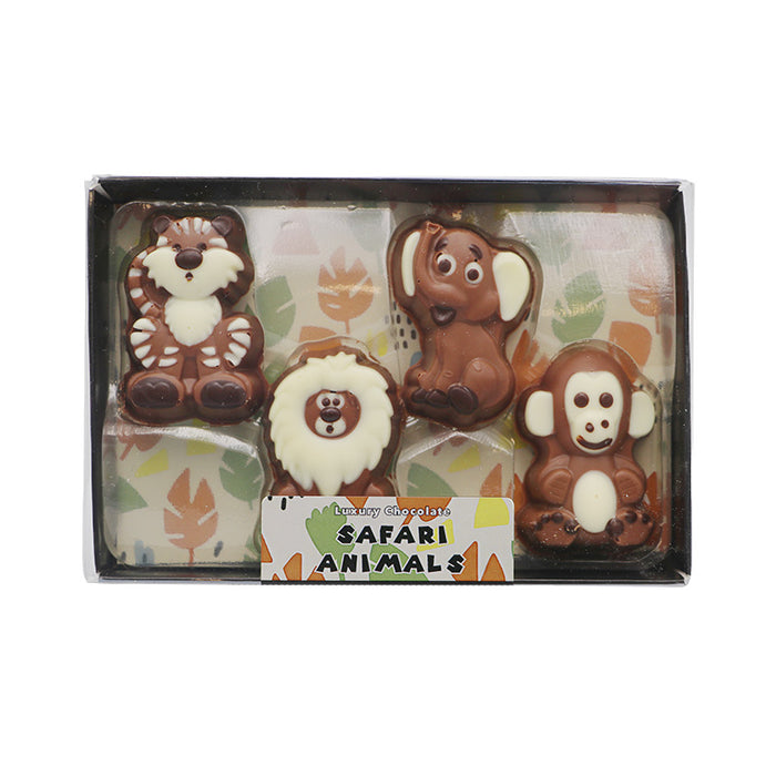 Welsh Chocolate Decorated Safari Animals