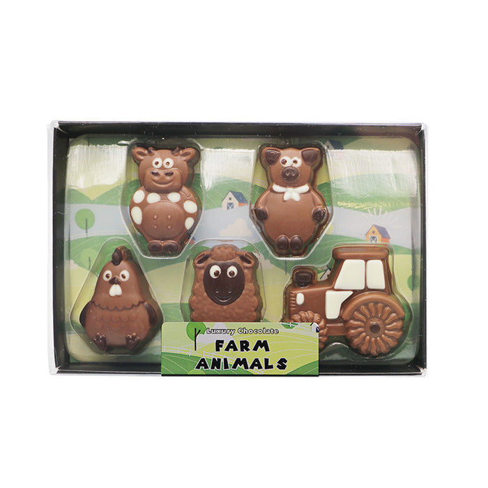 Welsh Chocolate Decorated Farm Animals