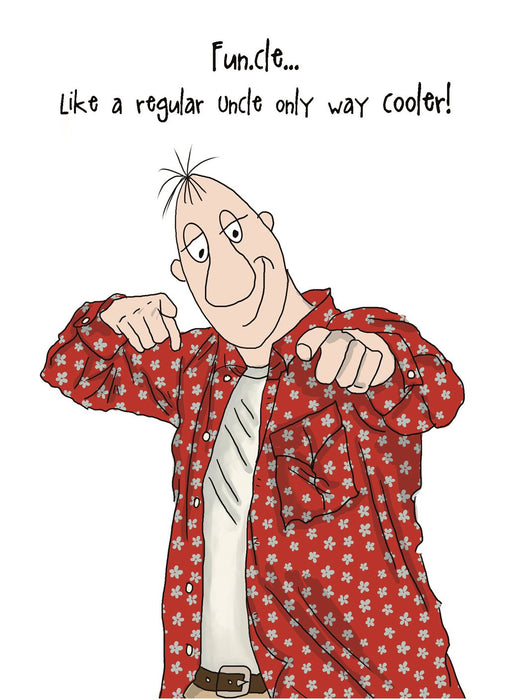 Cherry Orchard 'Fun.cle .. Like  A Regular Uncle Only Cooler' Birthday Card