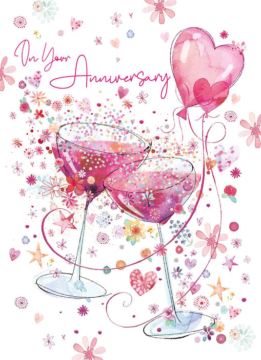 Cherry Orchard 'On Your Anniversary' Anniversary Card