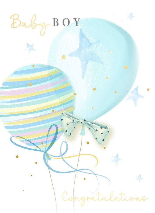 Cherry Orchard 'Baby Boy' Card