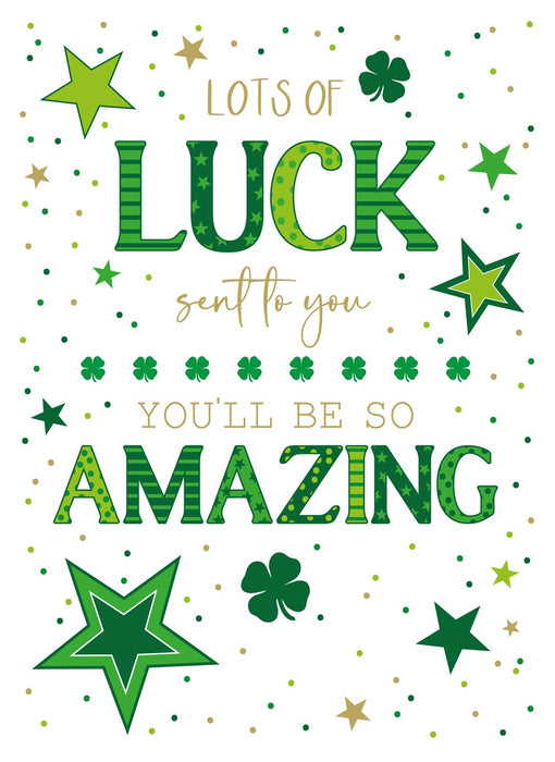Cherry Orchard 'Lots Of Luck' Good Luck Card
