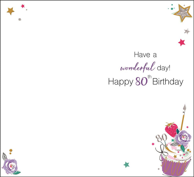 Jonny Javelin 'Happy 80th Birthday' Birthday Card