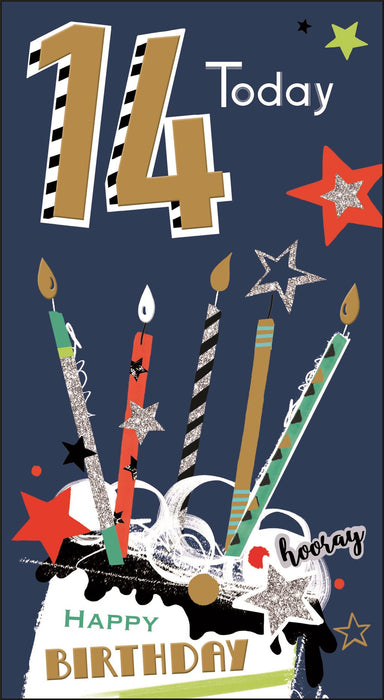 Jonny Javelin '14 Today' Birthday Card