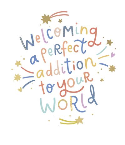 UKG 'Welcoming A Perfect Addition' New Baby Card