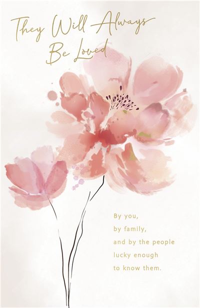 UKG 'They Will Always Be Loved' Sympathy Card