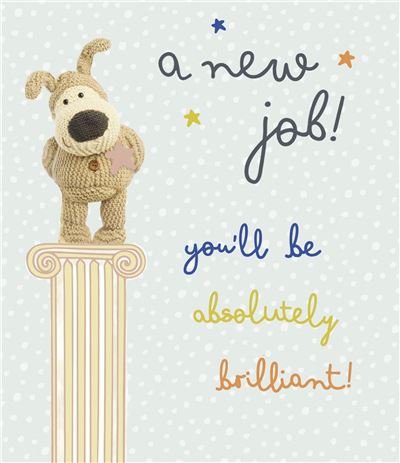 UKG 'Congrats' Boofle New Job Card
