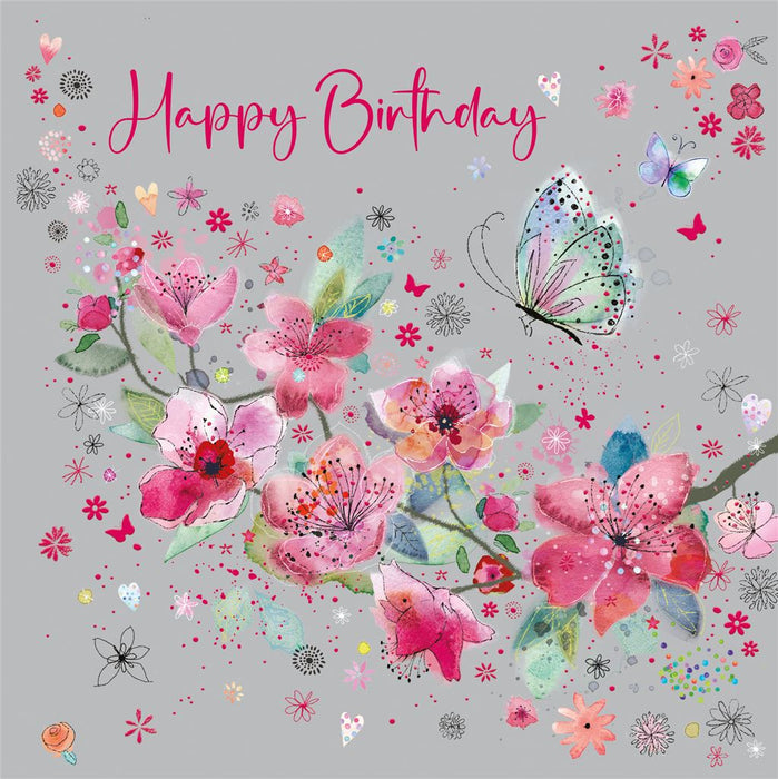 Cherry Orchard 'Happy Birthday' Birthday Card