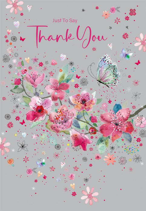 Cherry Orchard 'Just To Say Thank You' Thank You Card