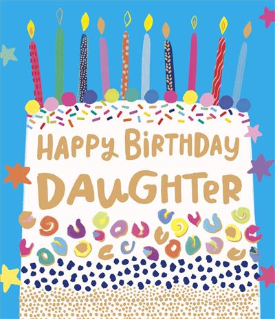 UKG 'Happy Birthday Daughter' Birthday Card