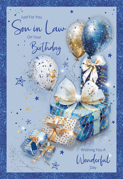 Cherry Orchard 'Just For You Son-In-Law' Birthday Card