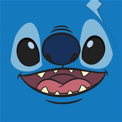 UKG 'Lilo & Stitch Disney Face' Birthday Card