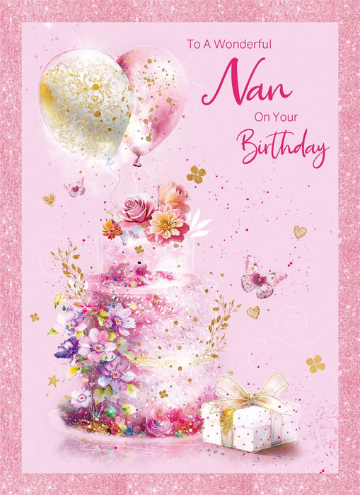Cherry Orchard 'To A Wonderful Nan' Birthday Card