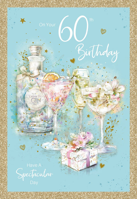 Cherry Orchard 'On Your 60th Birthday' Birthday Card