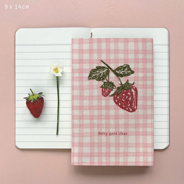 East of India Fruit Notebook - Berry Good Idea Strawberry