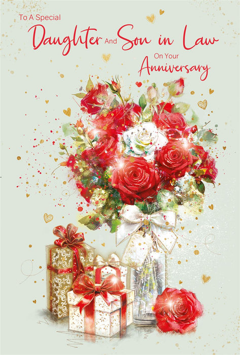 Cherry Orchard 'To A Special Daughter And Son In Law On Your Anniversary' Card