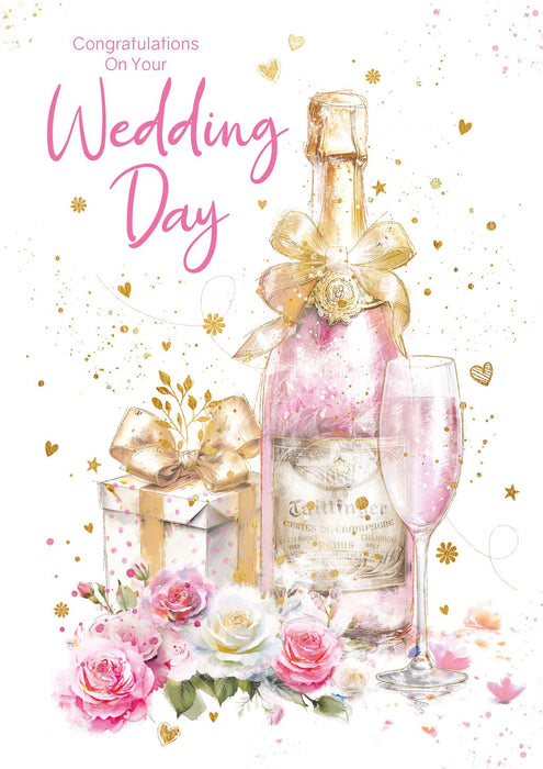 Cherry Orchard 'Congratulations On Your Wedding Day' Wedding Card