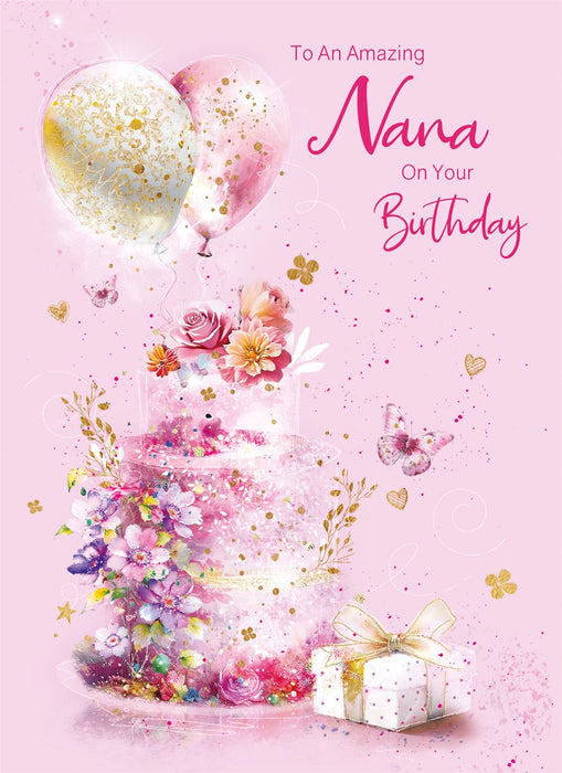 Cherry Orchard 'To An Amazing Nana' Birthday Card
