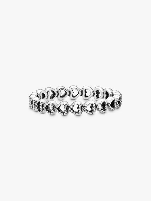 Pandora Band of Hearts Ring Sterling Silver