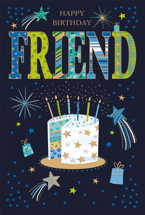 Cherry Orchard 'Happy Birthday Friend' Birthday Card