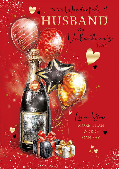 Cherry Orchard 'Wonderful Husband' Valentine Card