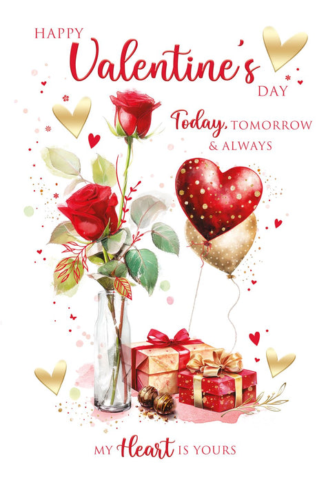 Cherry Orchard 'Happy Valentine's Day' Valentine Card