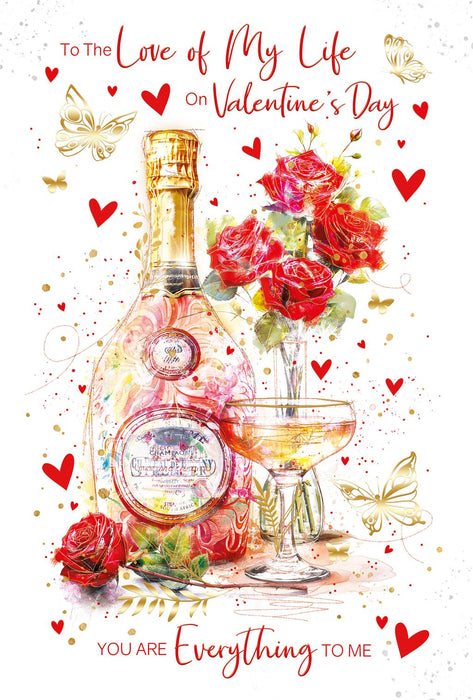 Cherry Orchard 'To The Love Of My Life' Valentine Card