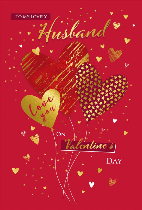 Cherry Orchard 'To My Lovely Husband' Valentine Card