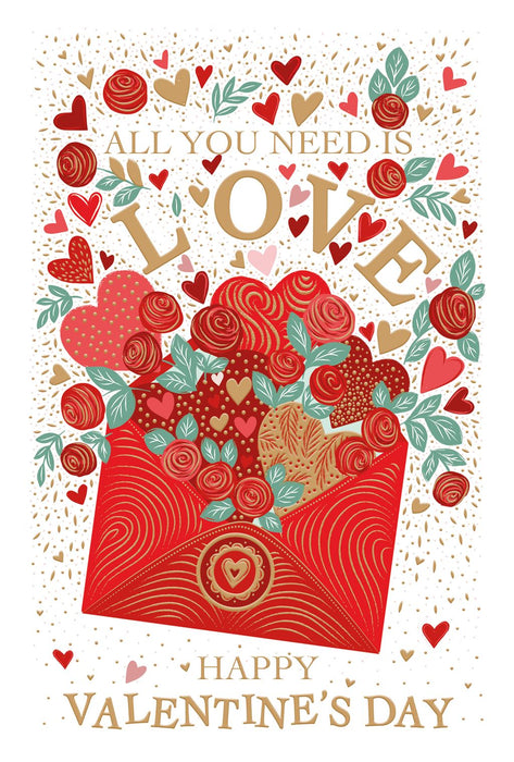 Cherry Orchard 'All You Need is Love' Valentine Card
