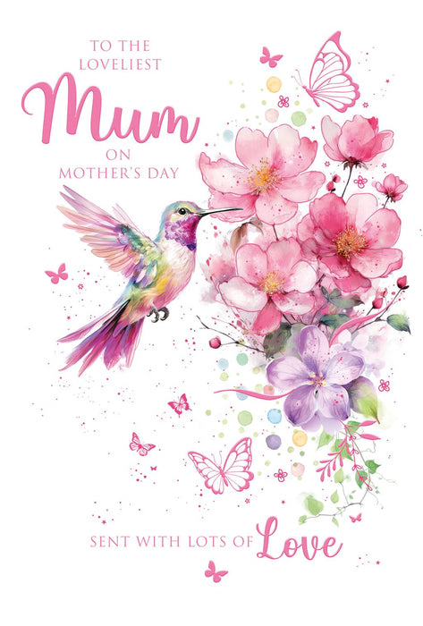 Cherry Orchard 'To The Loveliest Mum' Mother's Day Card