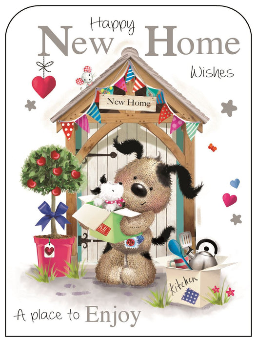 Jonny Javelin 'New Home' New Home Card