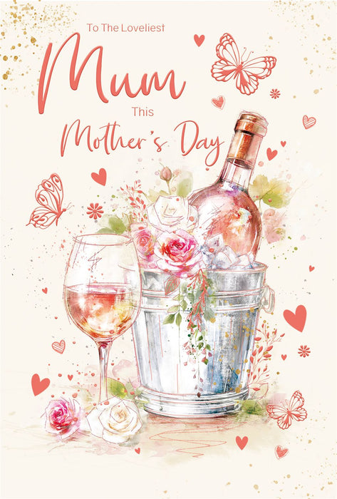 Cherry Orchard 'To The Loveliest Mum' Mother's Day Card