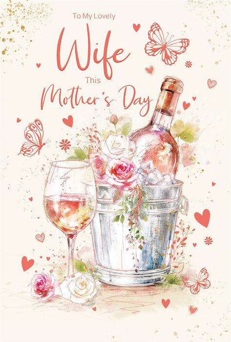 Cherry Orchard 'To My Lovely Wife' Mother's Day Card