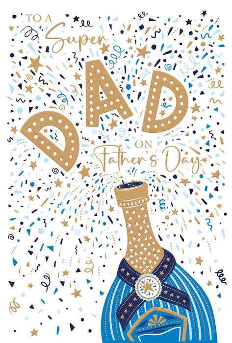Cherry Orchard 'To A Super Dad' Fathers Day Card