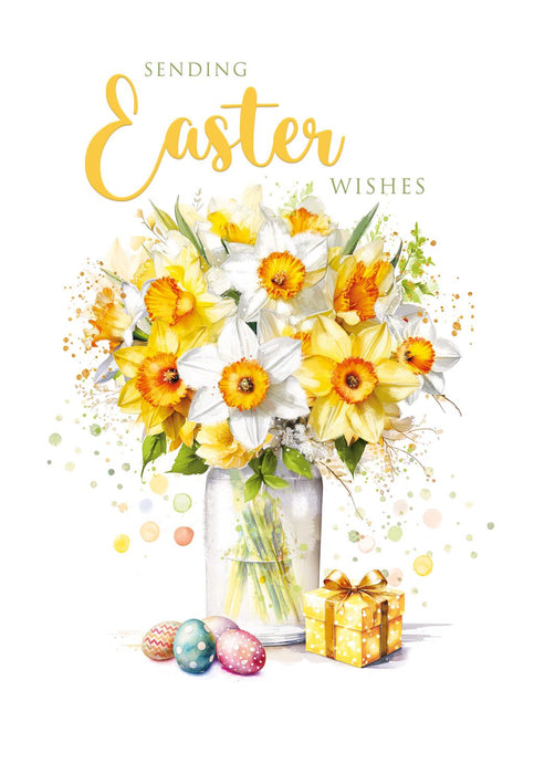 Cherry Orchard 'Sending Easter Wishes' Easter Card