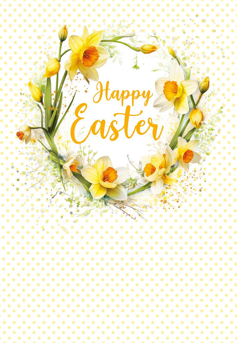 Cherry Orchard 'Happy Easter' Easter Card