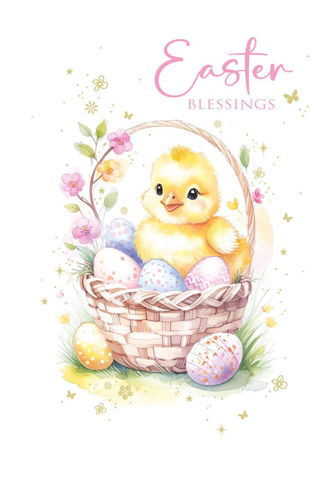 Cherry Orchard 'Easter Blessings' Easter Card
