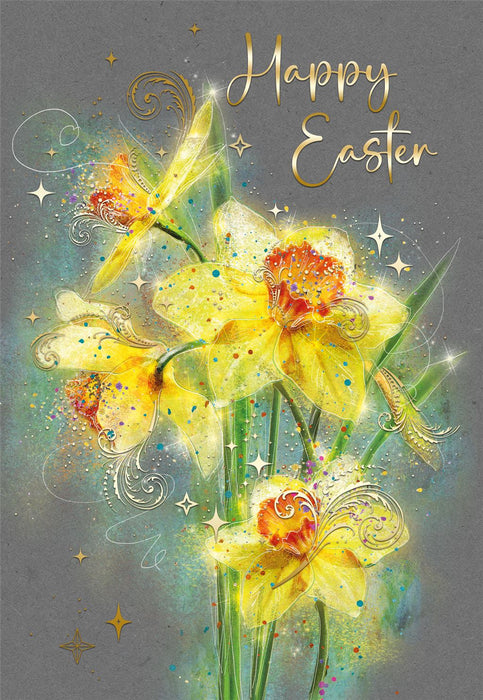 Cherry Orchard 'Happy Easter' Easter Card