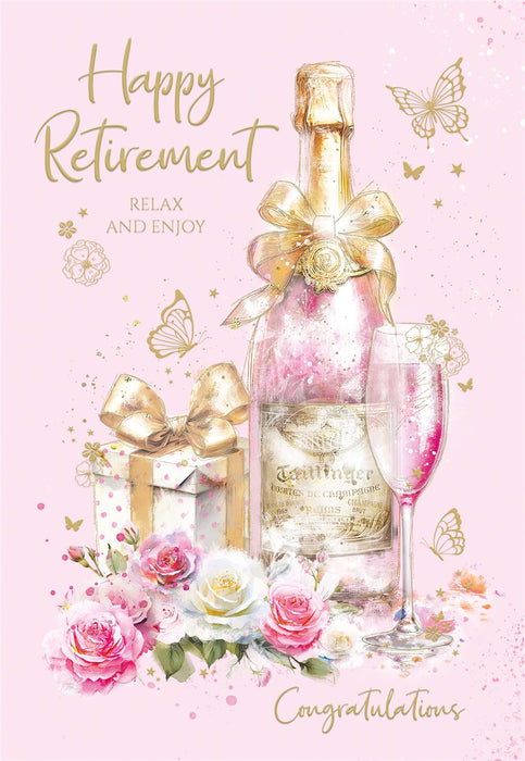 Cherry Orchard 'Happy Retirement' Retirement Card