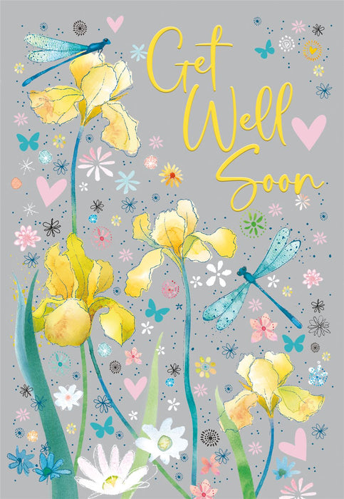 Cherry Orchard 'Get Well Soon' Card