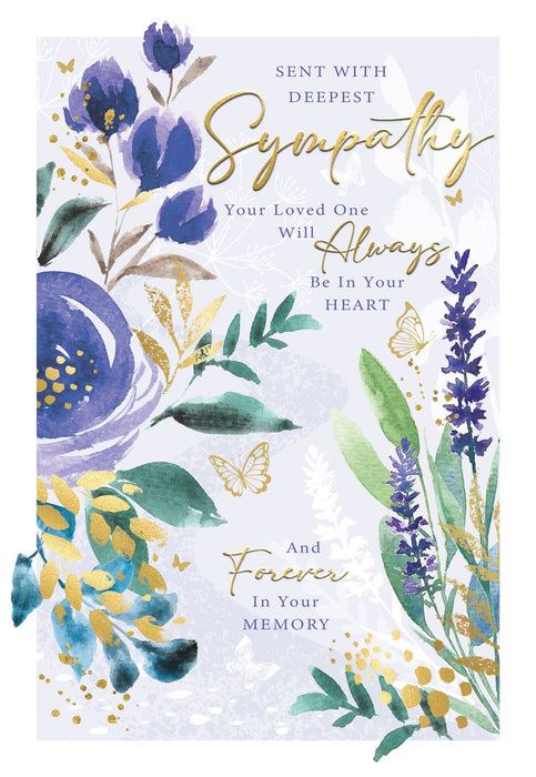 Cherry Orchard 'Sent With Deepest Sympathy' Sympathy Card