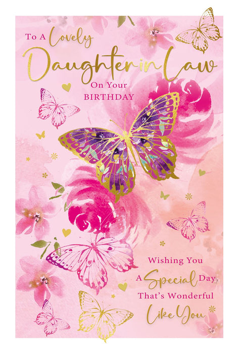 Cherry Orchard 'To A Lovely Daughter-In-Law' Birthday Card
