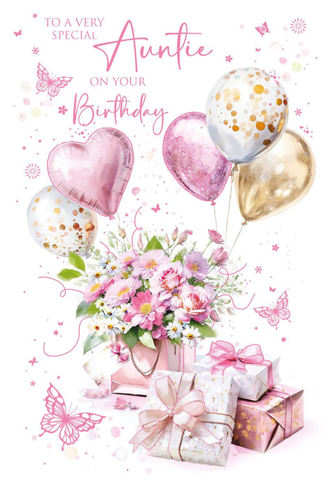 Cherry Orchard 'To A Very Special Auntie' Birthday Card
