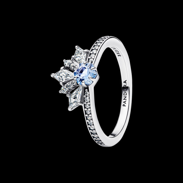 Pandora Disney Frozen Queen Elsa Tiara Ring Sterling Silver