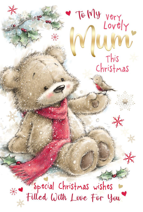 Cherry Orchard 'To My Very Lovely Mum' Christmas Card