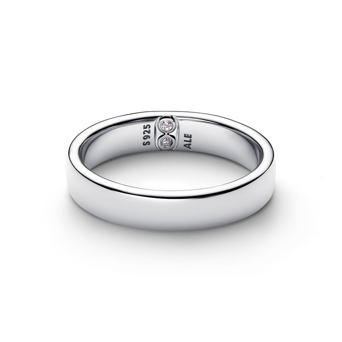 Pandora Engravable Classic Band Ring Sterling Silver