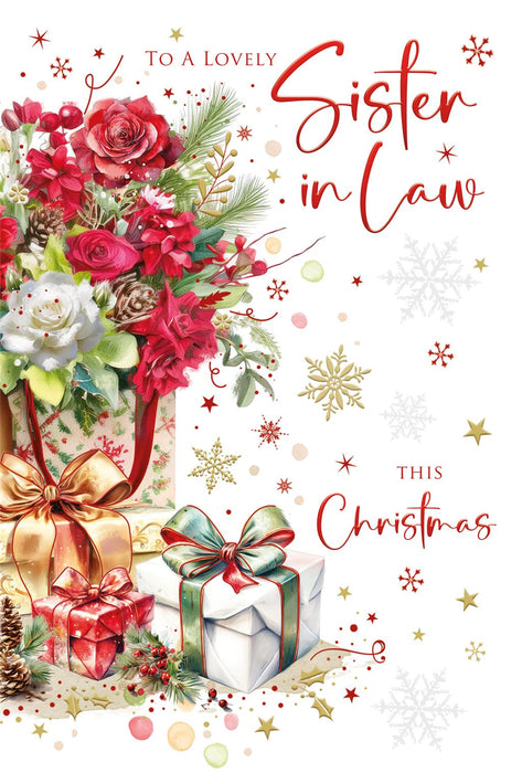 Cherry Orchard 'To A Lovely Sister In Law' Christmas Card