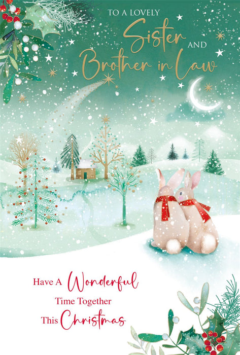 Cherry Orchard 'To A Lovely Sister & Brother-In-Law' Christmas Card