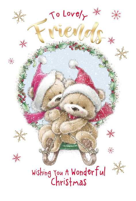 Cherry Orchard 'To Lovely Friends' Christmas Card
